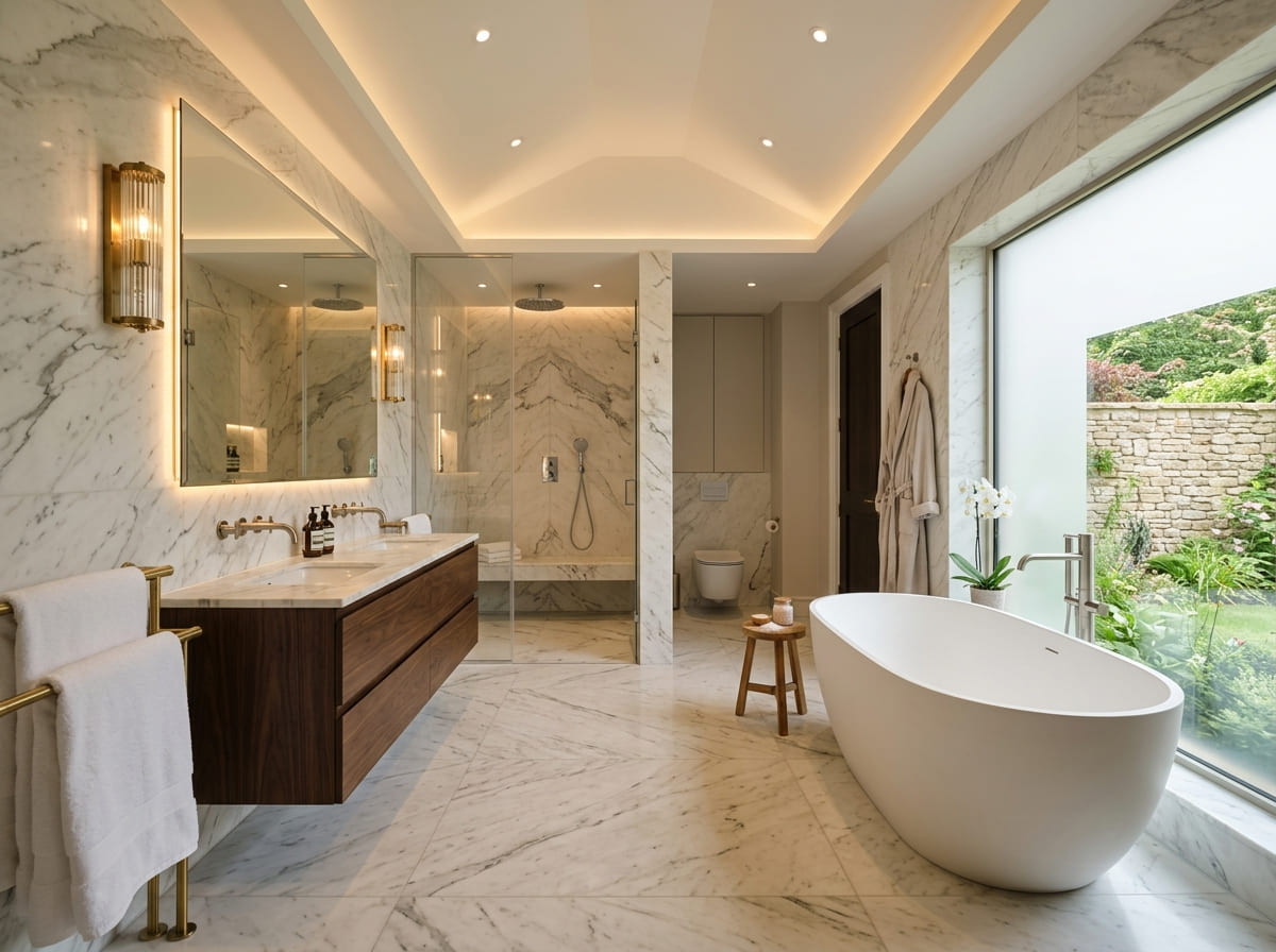 Custom Bathroom Renovation in Barry